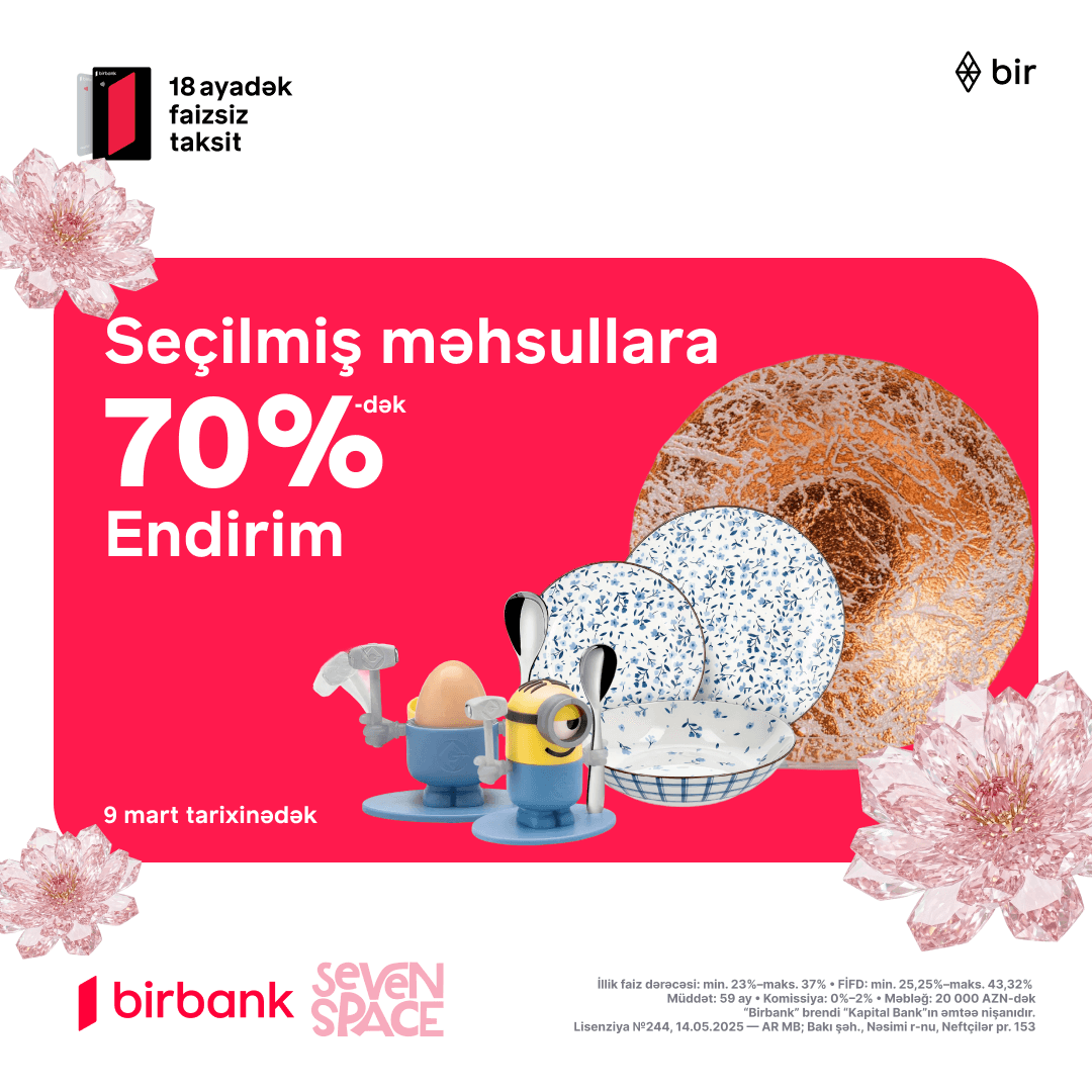 Bu günlərdə diqqətin Seven Space-də olsun!
