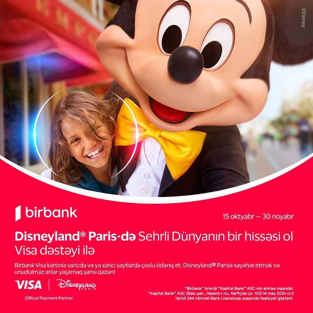 "Disneyland Paris"in sehrli dünyası səni çağırır!