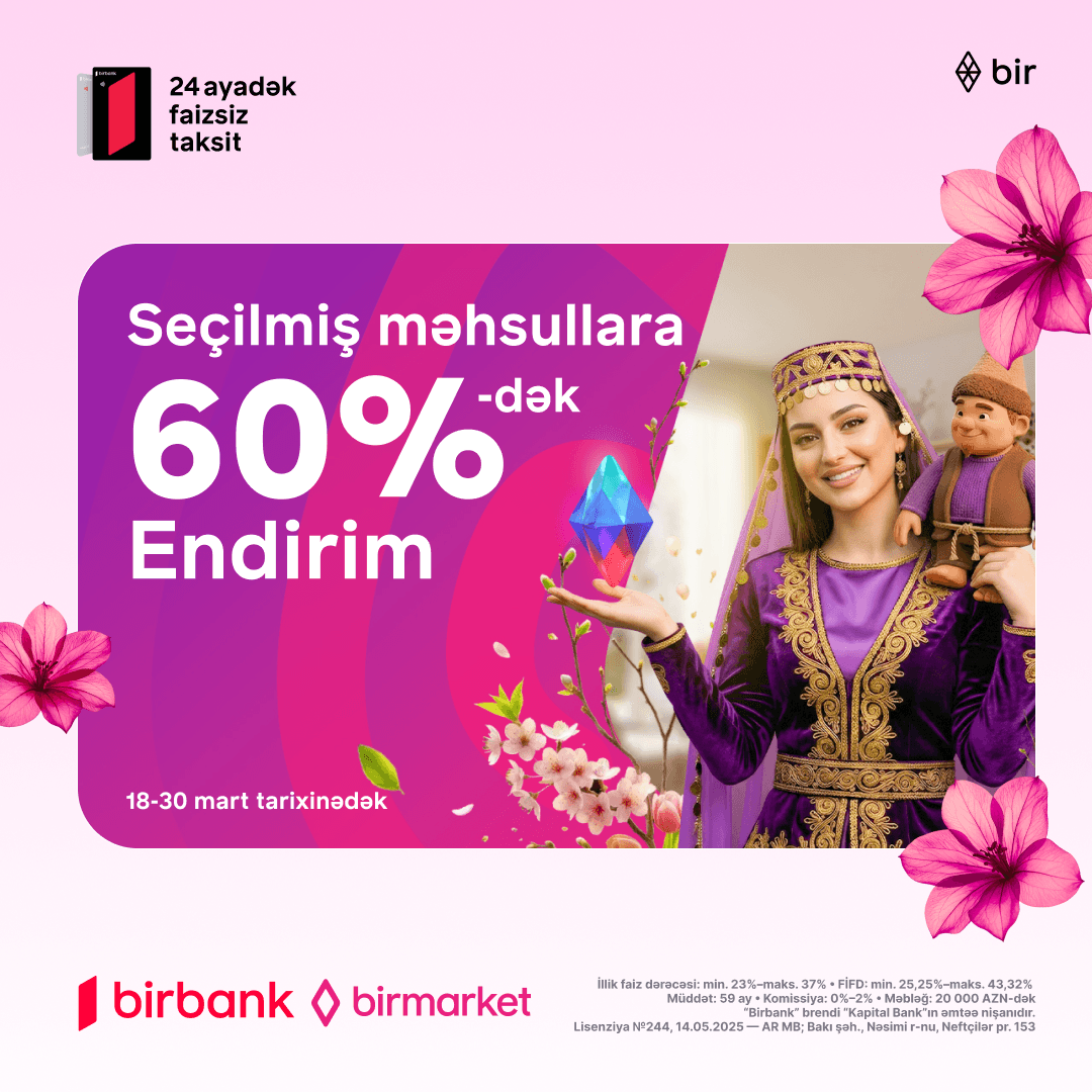 Birmarket-də Novruz kampaniyası başladı!