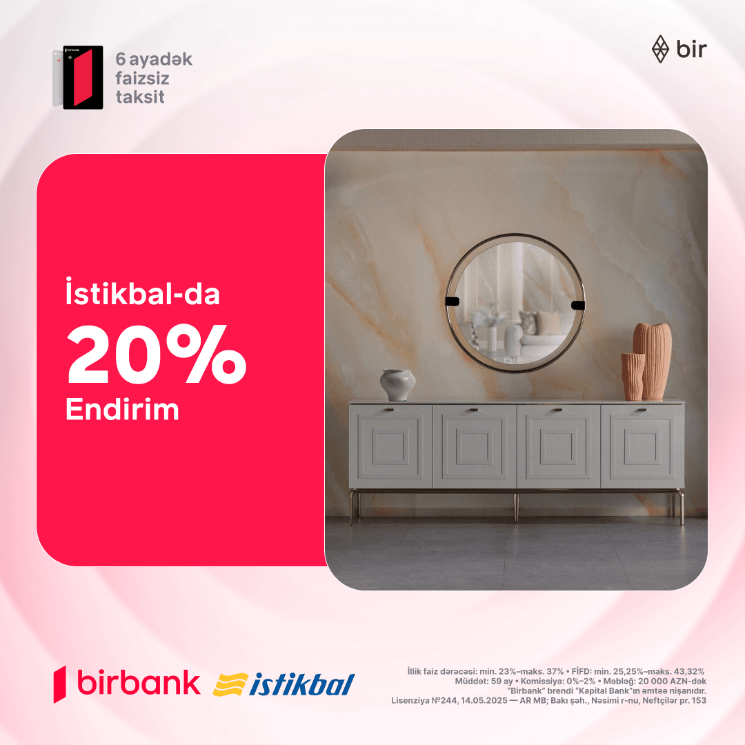 Təbiət yenilənir, sən də mebelləri yeniləməyə tələs!