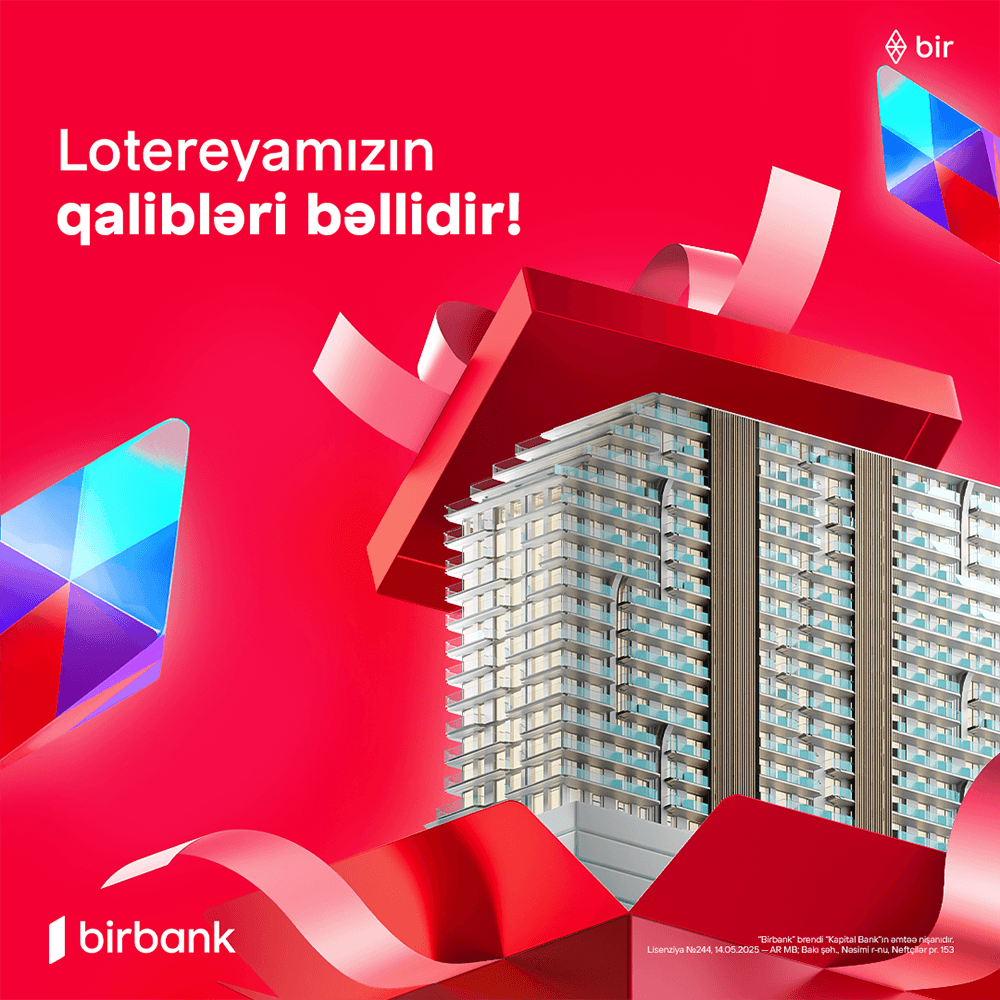 Birbank announces the Winner of its New Year lottery apartment 