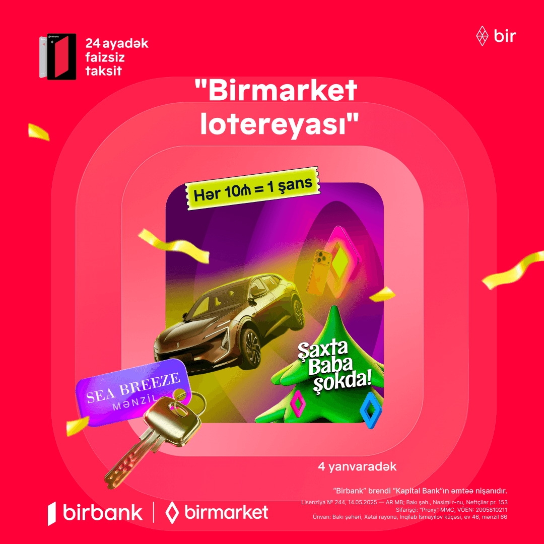 Şaxta babanı şoka salan lotereya başladı!