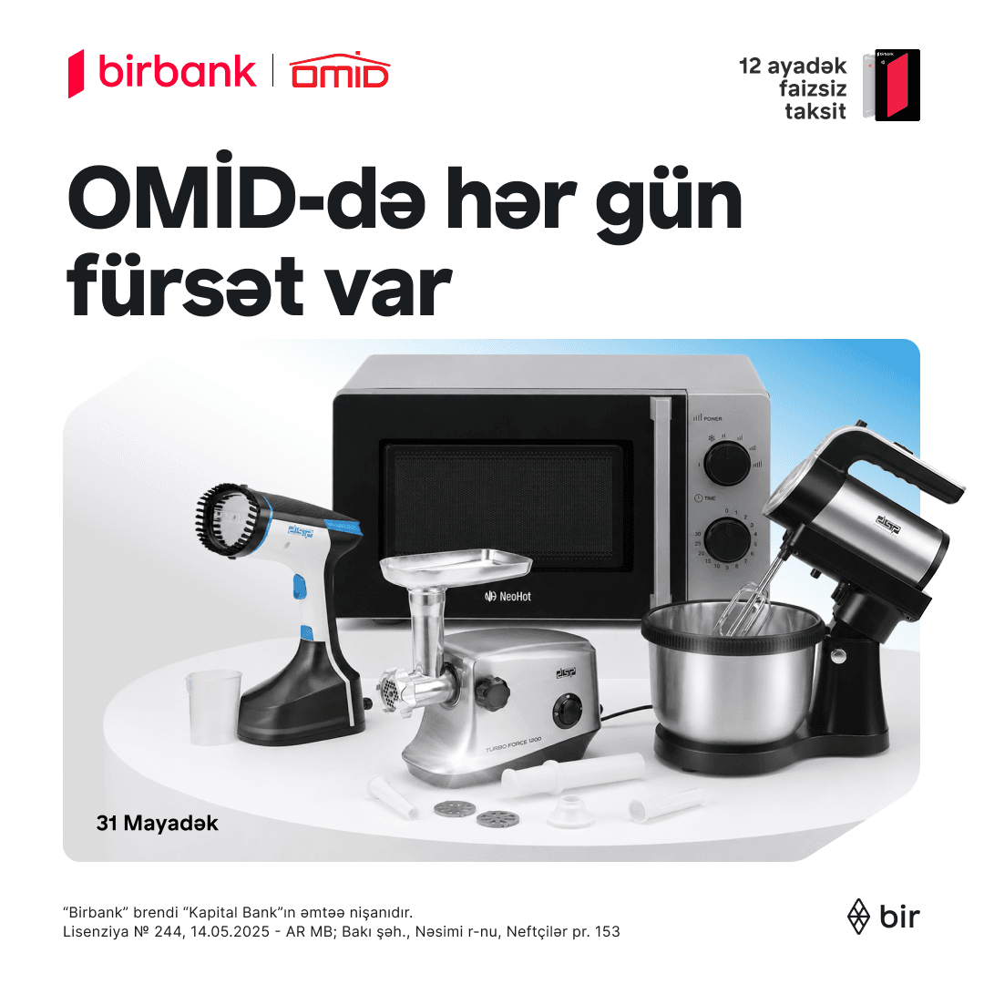 OMİD-də indi hər gün fürsət var!
