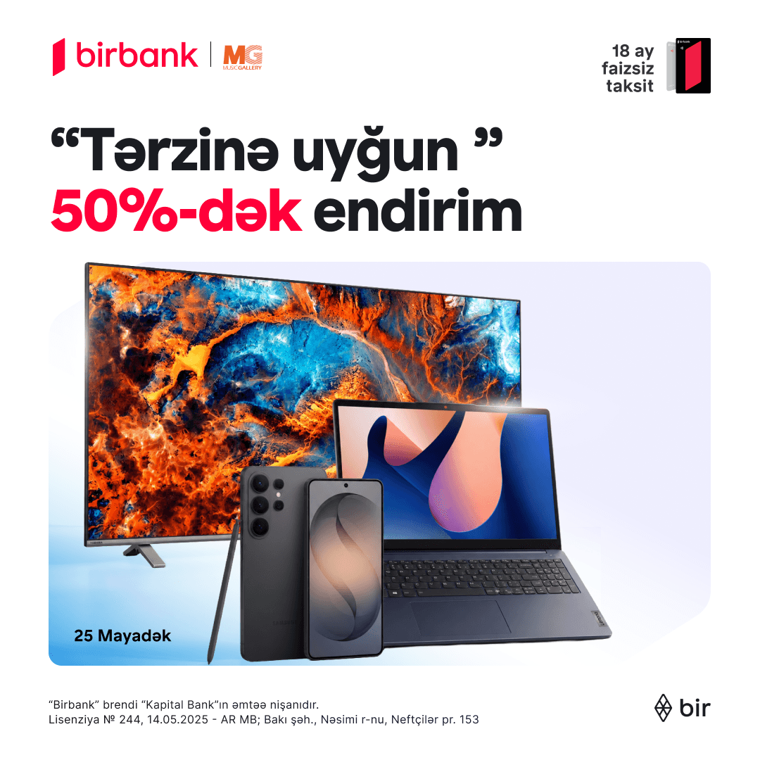 Music Gallery-də “Tərzinə uyğun” kampaniyası başladı!