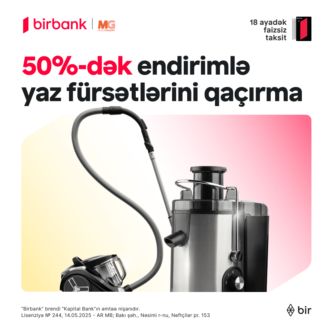 Music Gallery-də “Yaz fürsəti” kampaniyasına start verildi!