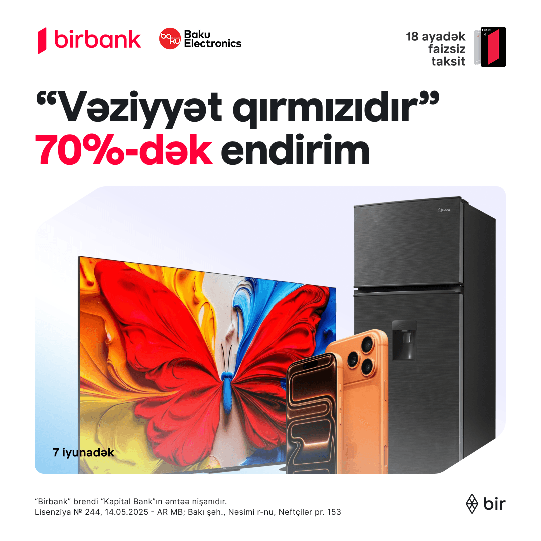 Baku Electronics-də “Vəziyyət qırmızıdır” kampaniyası başladı!