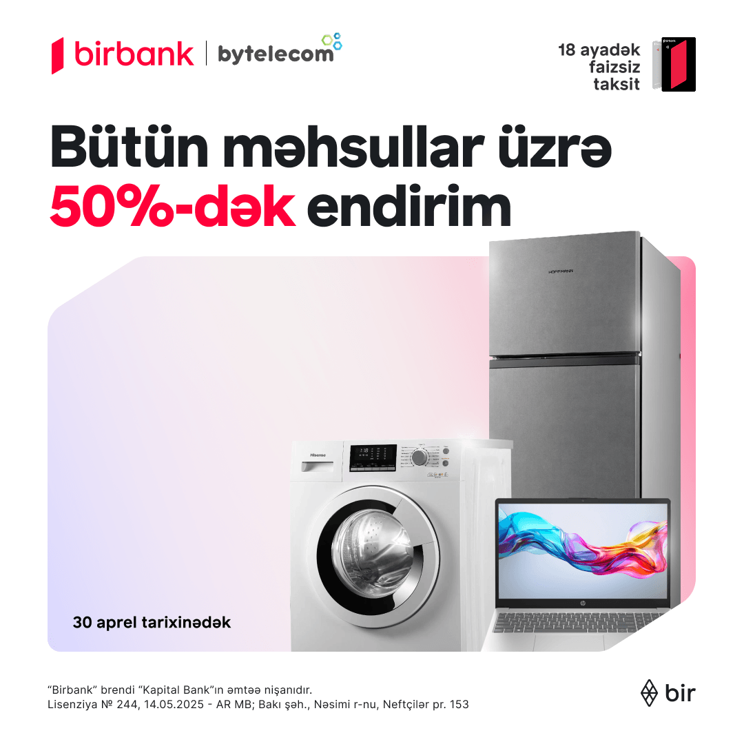 Bytelecom-da "Evimizə bahar gəlir" kampaniyası başladı!