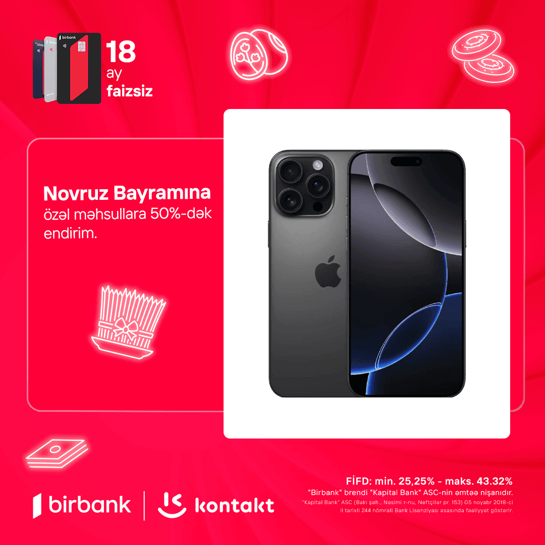 "Kontakt Home" mağazalarında Novruz bayramına özəl təkliflər mart boyu sizi gözləyir!