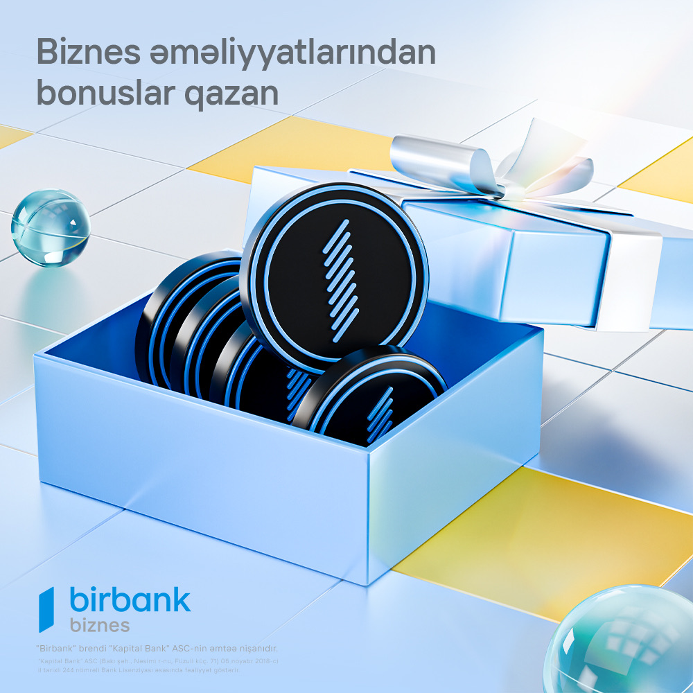 Birbank Biznes-in innovativ bonus proqramı: daha çox istifadə, daha çox qazanc