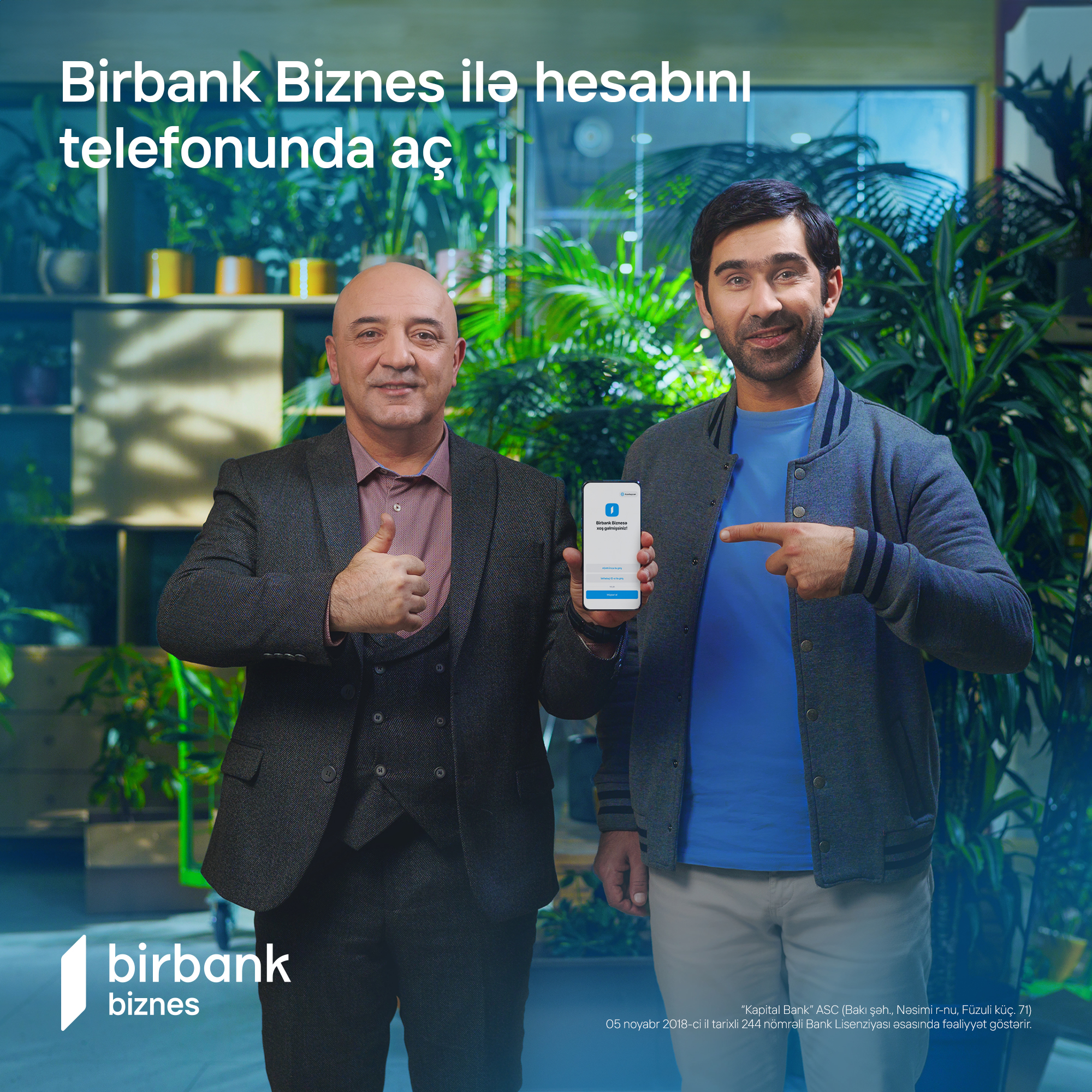 Birbank Biznes-dən fərdi sahibkarlar üçün mobil tətbiq ilə onlayn hesab açmaq imkanı