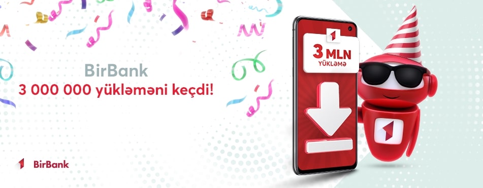 BirBank has been downloaded over 3 million times