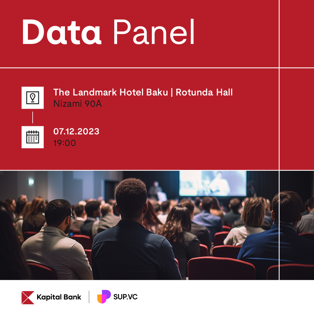 Kapital Bank-ın “Data panel” tədbirinə qeydiyyat başladı