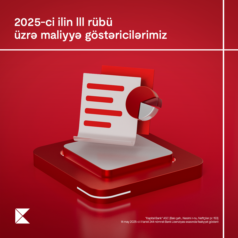 Kapital Bank announces financial results for the third quarter of 2025