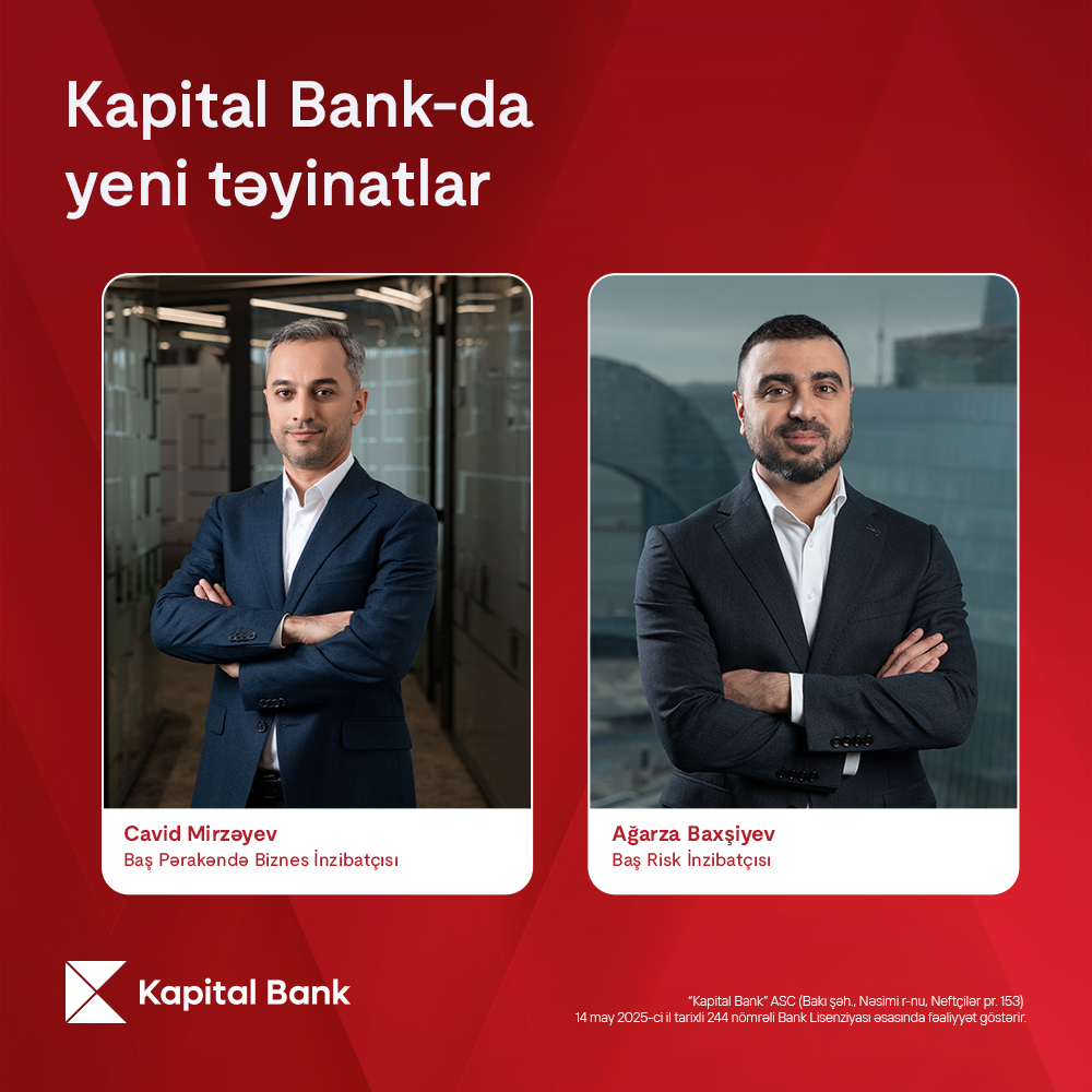 Новые назначения в руководстве Kapital Bank