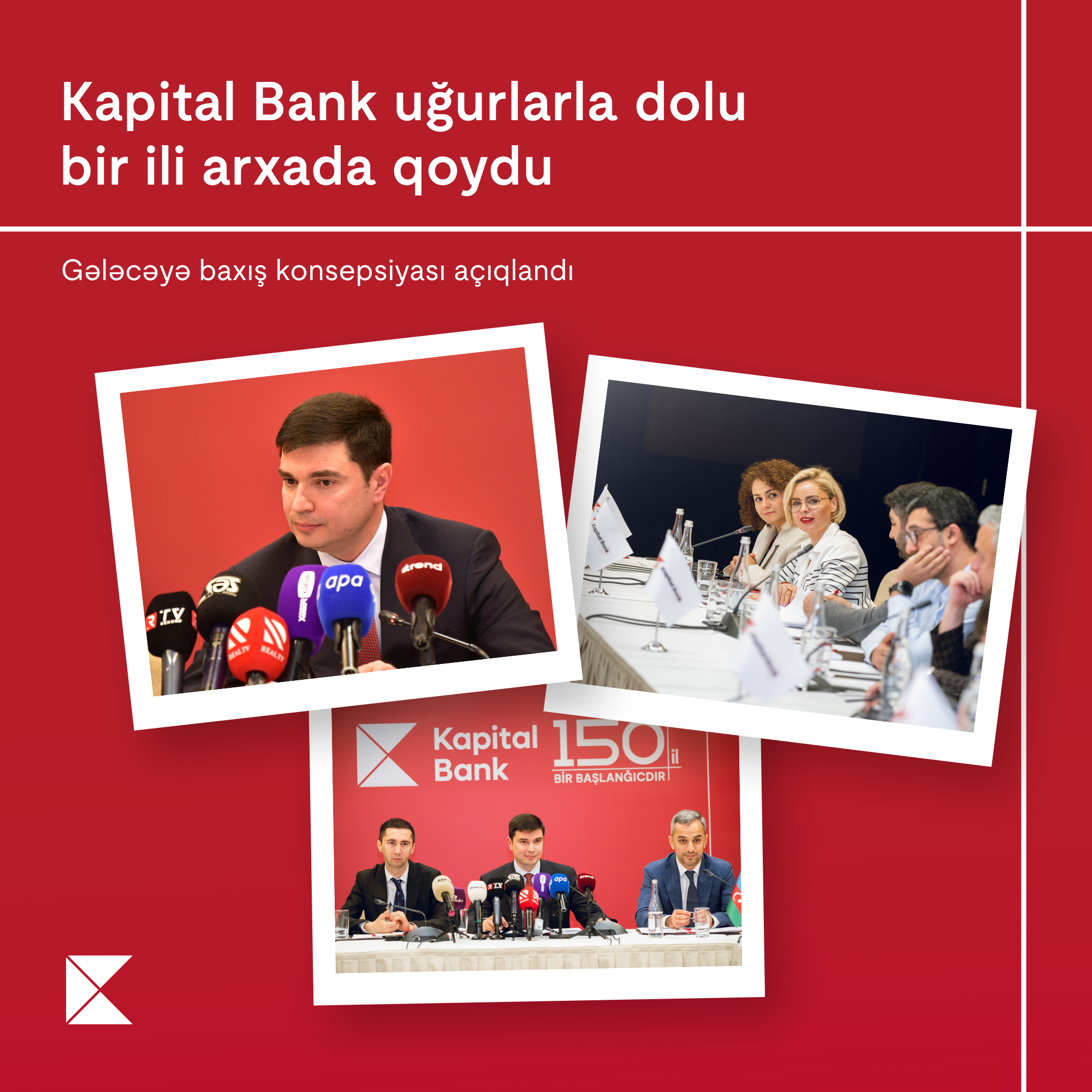 Kapital Bank-ın 2023-cü ilin yekunları və 2024-2026-cı illər strateji dövrünə dair mətbuat konfransı