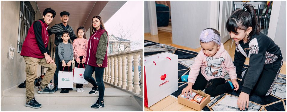 Фонд Red Hearts поздравил детей шехидов!